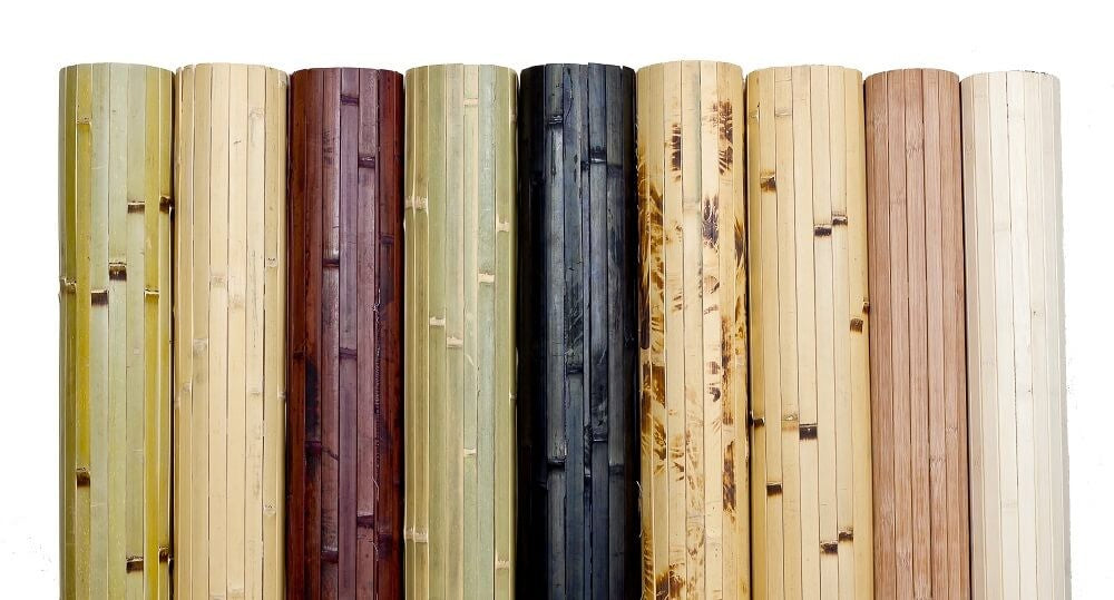 Bamboo Wall Covering/wainscoting Paneling Rolls Sold in 4x8 Rolls