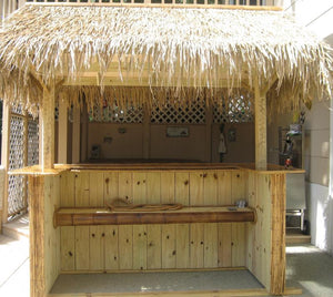 Mexican Palm Tiki Thatch Runner Roof Roll 30" x 60'