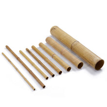 Load image into Gallery viewer, Buy Online 3 x 8 foot Natural Bamboo Poles -Buy Bamboo Pole 