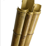 Load image into Gallery viewer, 6&quot; x 8ft Natural Bamboo Poles