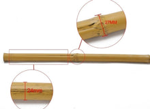 Load image into Gallery viewer, Buy Online 4 x 18foot Natural Bamboo Poles -Buy Bamboo Pole