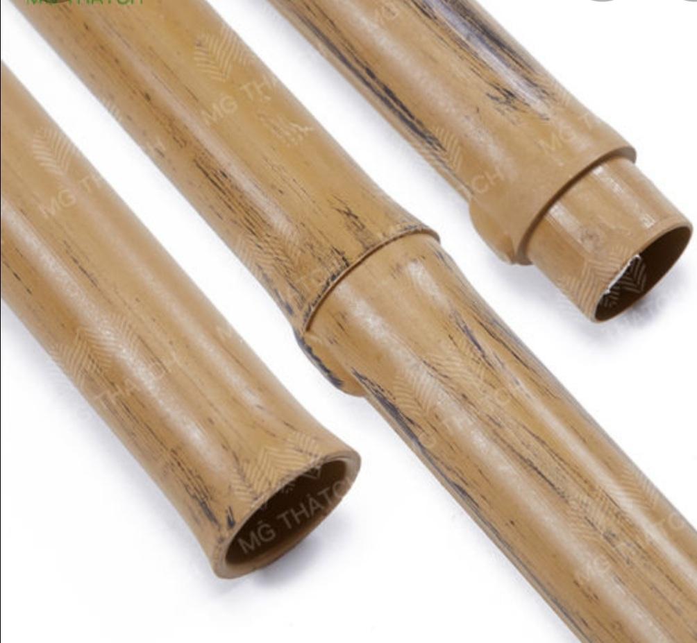 Bundle of 20 Natural Green Bamboo Poles / Stakes, approx 3/8 x 18