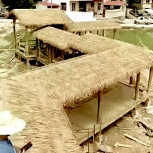 Load image into Gallery viewer, C5 Synthetic Artificial Thatch Panel 38"Lx24"H "Class A Fire Rated" - Palapa Umbrella Thatch Company Online
