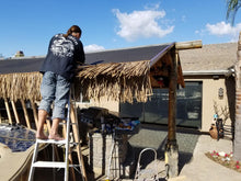 Load image into Gallery viewer, C7 Synthetic Artificial Thatch Panel 38&quot;Lx24&quot;H &quot;Class A Fire Rated&quot; - Palapa Umbrella Thatch Company Online