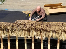 Load image into Gallery viewer, C7 Synthetic Artificial Thatch Panel 38"Lx24"H "Class A Fire Rated" - Palapa Umbrella Thatch Company Online