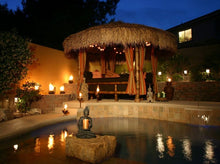 Load image into Gallery viewer, Mexican Palm Thatch Palapa Umbrella Top Cover 6ft - Palapa Umbrella Thatch Company Online