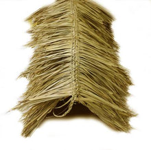 Load image into Gallery viewer, Mexican Tiki Palm Thatch Ridge Cap Roll 30"x 12' - Palapa Umbrella Thatch Company Online