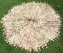 Load image into Gallery viewer, Mexican Palm Thatch Palapa Umbrella Top Cover 8ft - Palapa Umbrella Thatch Company Online