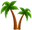 Palapa Umbrella Thatch logo