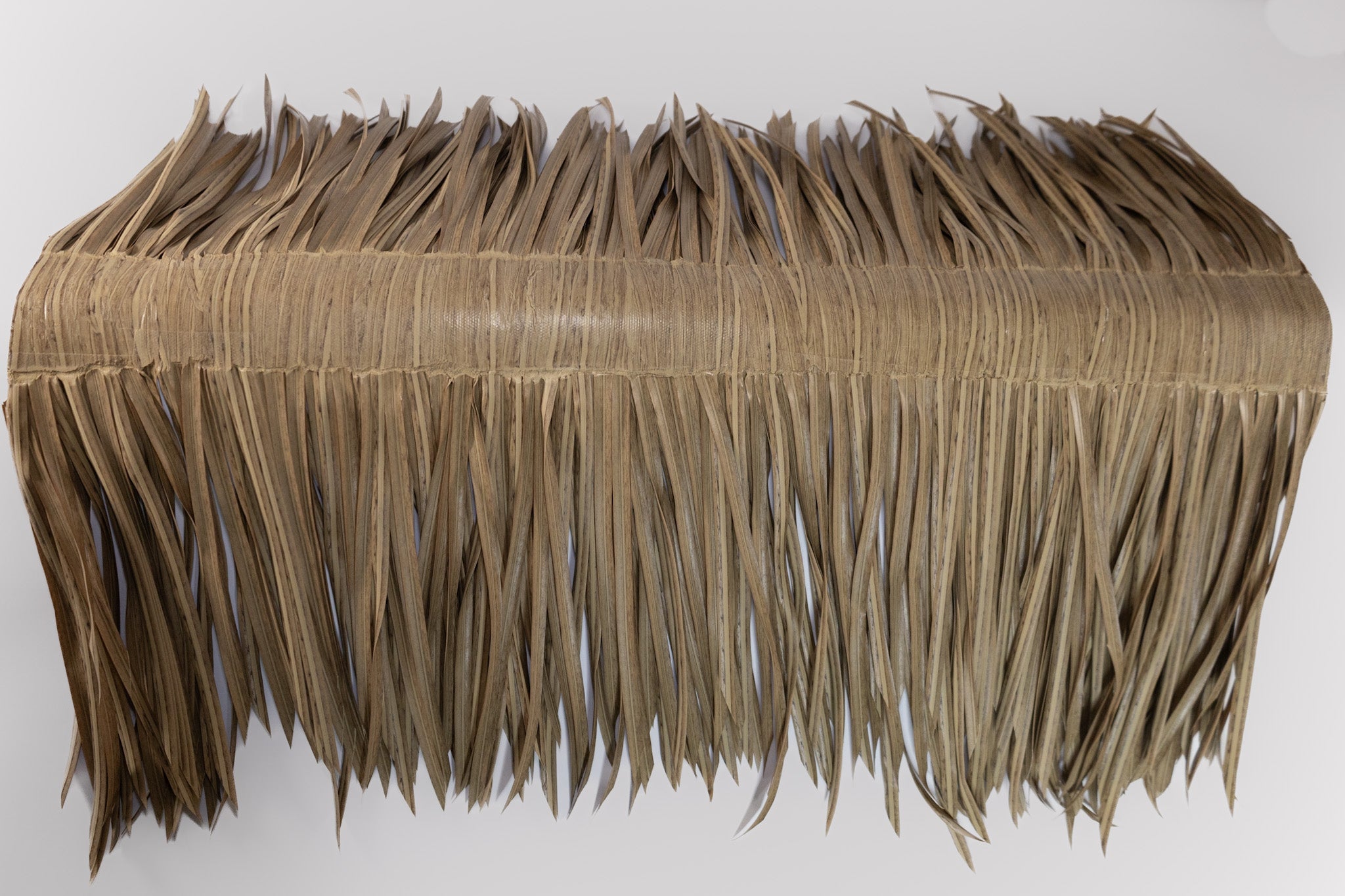Thatching Rope D5 Synthetic Palm Tiki Thatch Roll 24x20 Ridge Cap