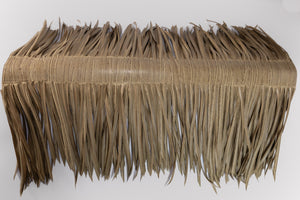 D7 Artificial Synthetic Palm Tiki Thatch Roll 24"x 20' Ridge Cap