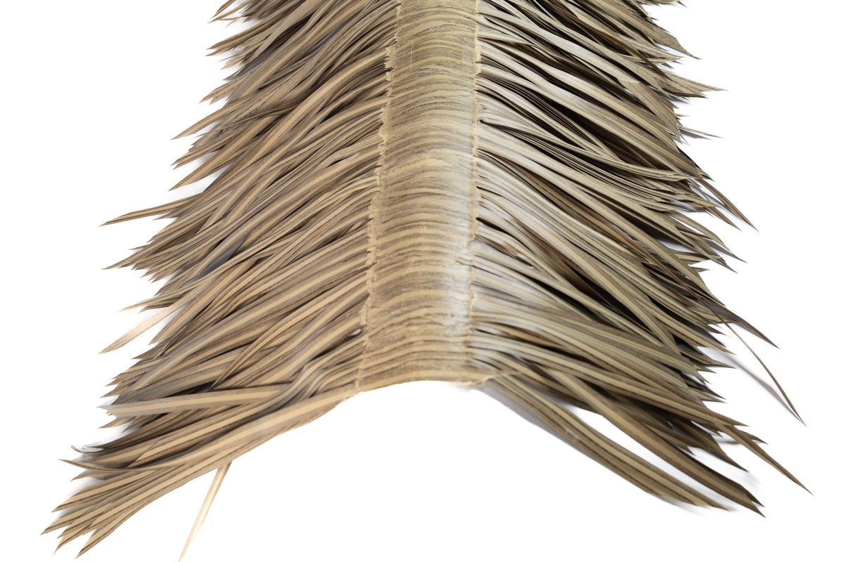 D5 Synthetic Palm Tiki Thatch Roll 24x10 Ridge Cap