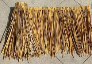 D14 Artificial Synthetic Palm Tiki Thatch Roll 24"x 8'