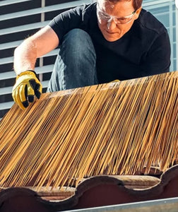 D14 Artificial Synthetic Palm Tiki Thatch Roll 24"x 30'