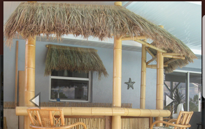 Mexican Palm Tiki Thatch Runner Roof Roll 30"x 4'
