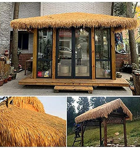 D5 Artificial Synthetic Palm Tiki Thatch Roll 24"x 35'