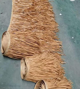 D5 Artificial Synthetic Palm Tiki Thatch Roll 24"x 15'