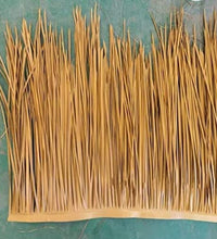Load image into Gallery viewer, D5 Artificial Synthetic Palm Tiki Thatch Roll 24&quot;x 35&#39;