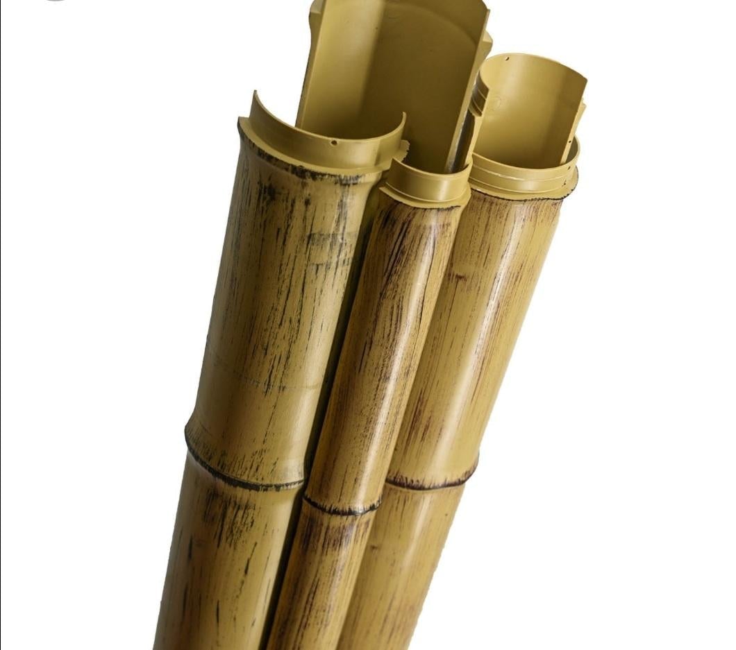 3' x 10' Bamboo Halves – Long-Lasting Natural Look