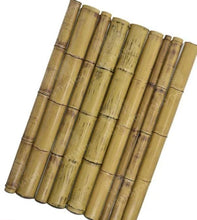 Load image into Gallery viewer, 2&quot; x 14ft Natural Bamboo Poles
