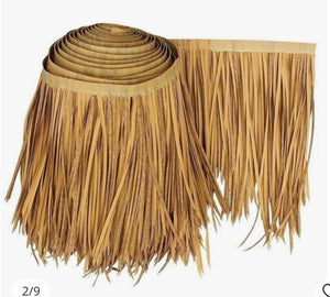 D5 Artificial Synthetic Palm Tiki Thatch Roll 24"x 30'