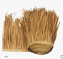 Load image into Gallery viewer, D5 Artificial Synthetic Palm Tiki Thatch Roll 24&quot;x 35&#39;