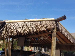 C7 Synthetic Artificial Thatch Panel 38"Lx24"H "Class A Fire Rated" - Palapa Umbrella Thatch Company Online