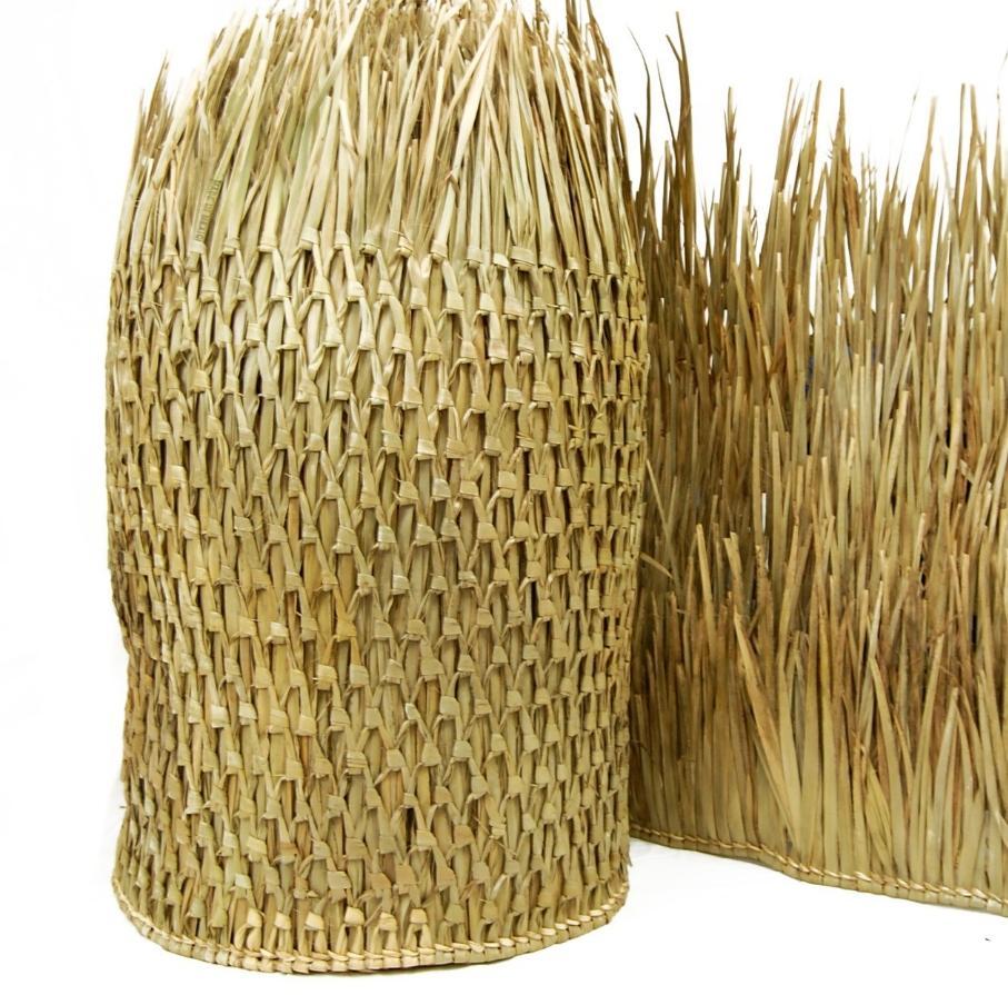 Mexican Palm Tiki Thatch Runner Roof Roll 48
