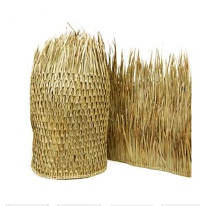 Mexican Palm Tiki Thatch Runner Roof Roll 30"x 8' (6 pack) - Palapa Umbrella Thatch Company Online