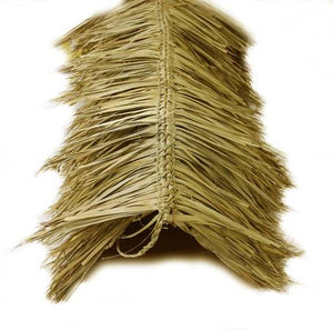 Mexican Tiki Palm Thatch Ridge Cap Roll 30"x 30' - Palapa Umbrella Thatch Company Online