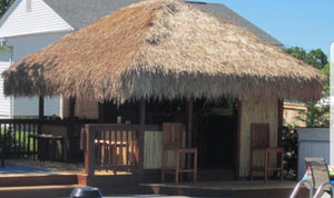 Mexican Palm Thatch Hip Top Cover 30" - Palapa Umbrella Thatch Company Online